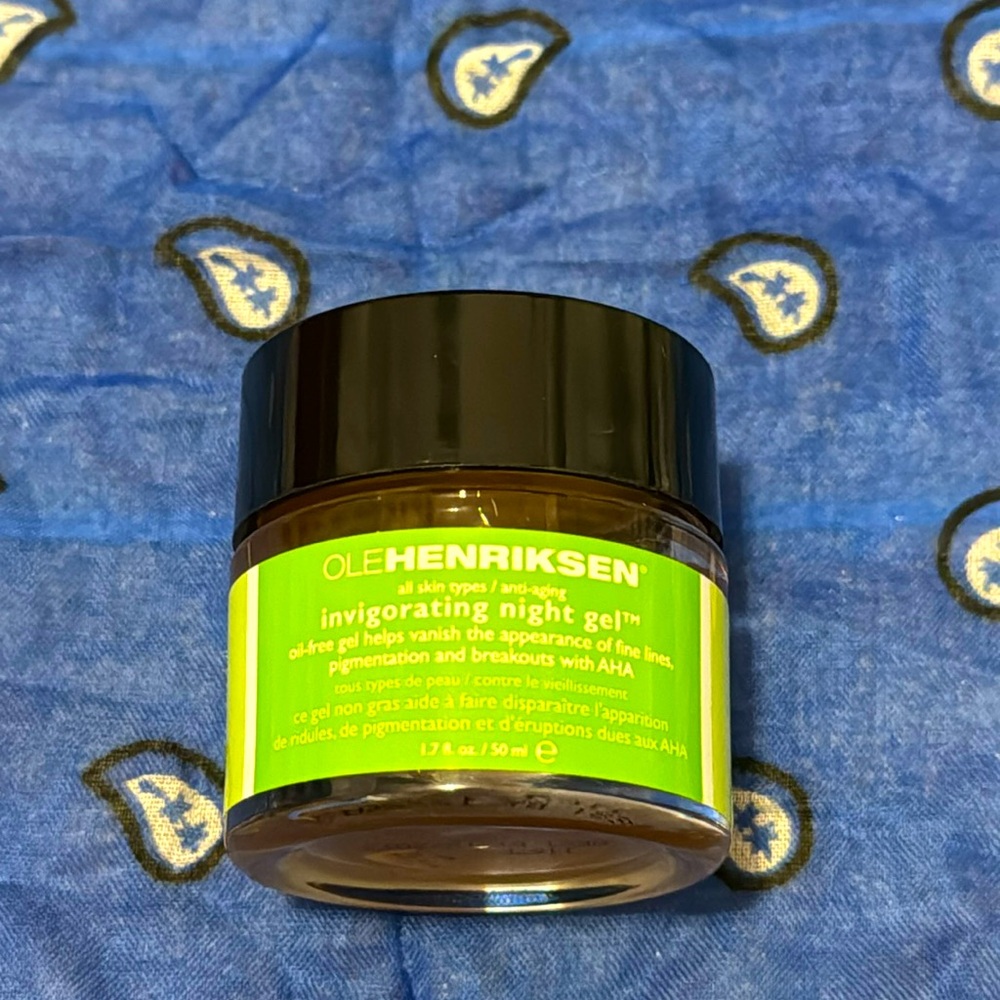 Ole Henriksen invigorating night gel 1.7 oz